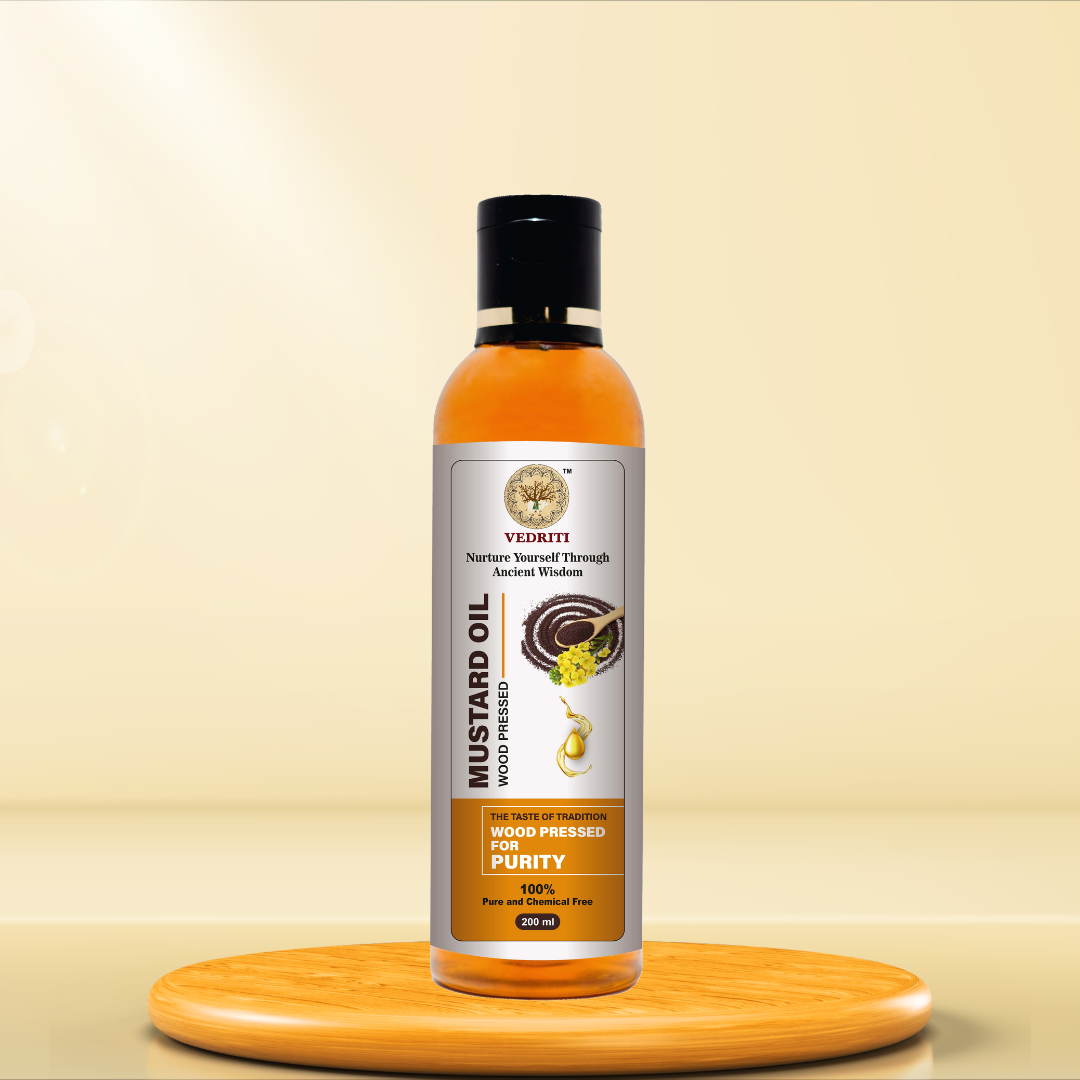 Wood Pressed Black Mustard Oil
