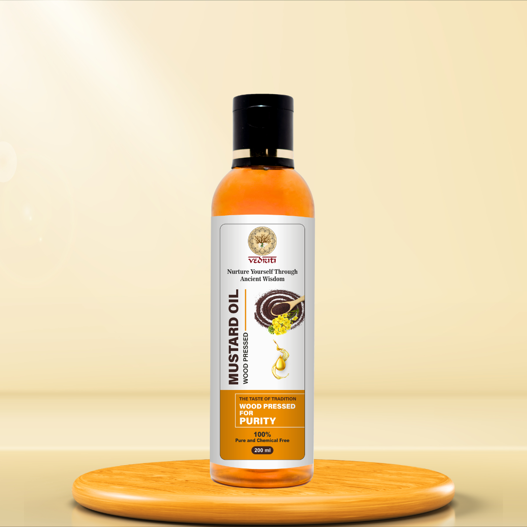 Wood Pressed Black Mustard Oil