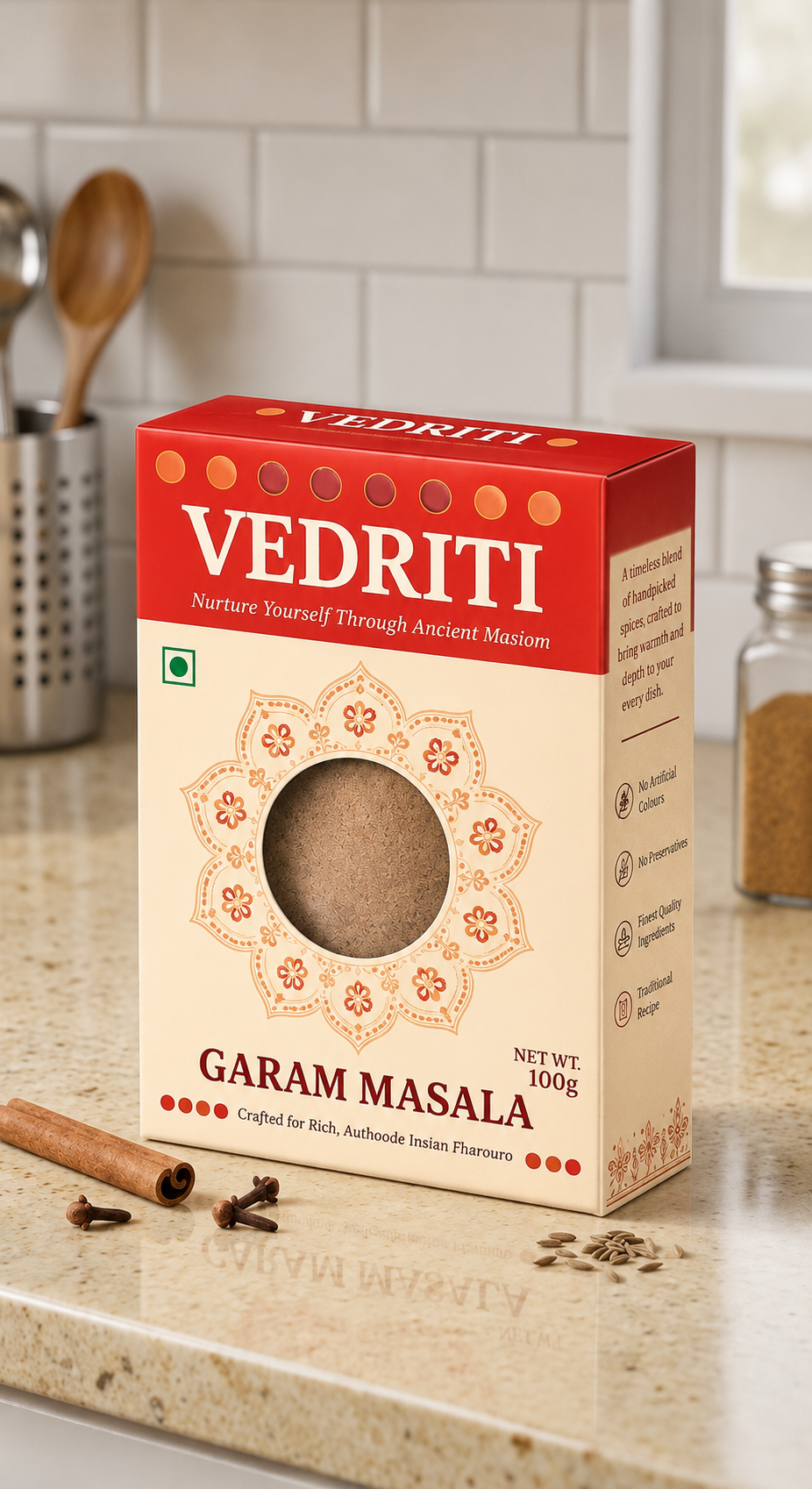 Vedriti Garam Masala 100gm