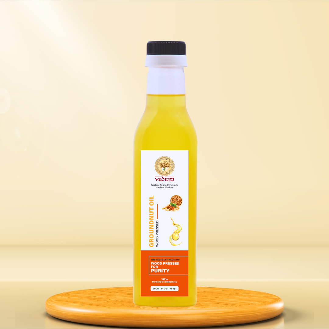 Wood Pressed Groundnut Oil
