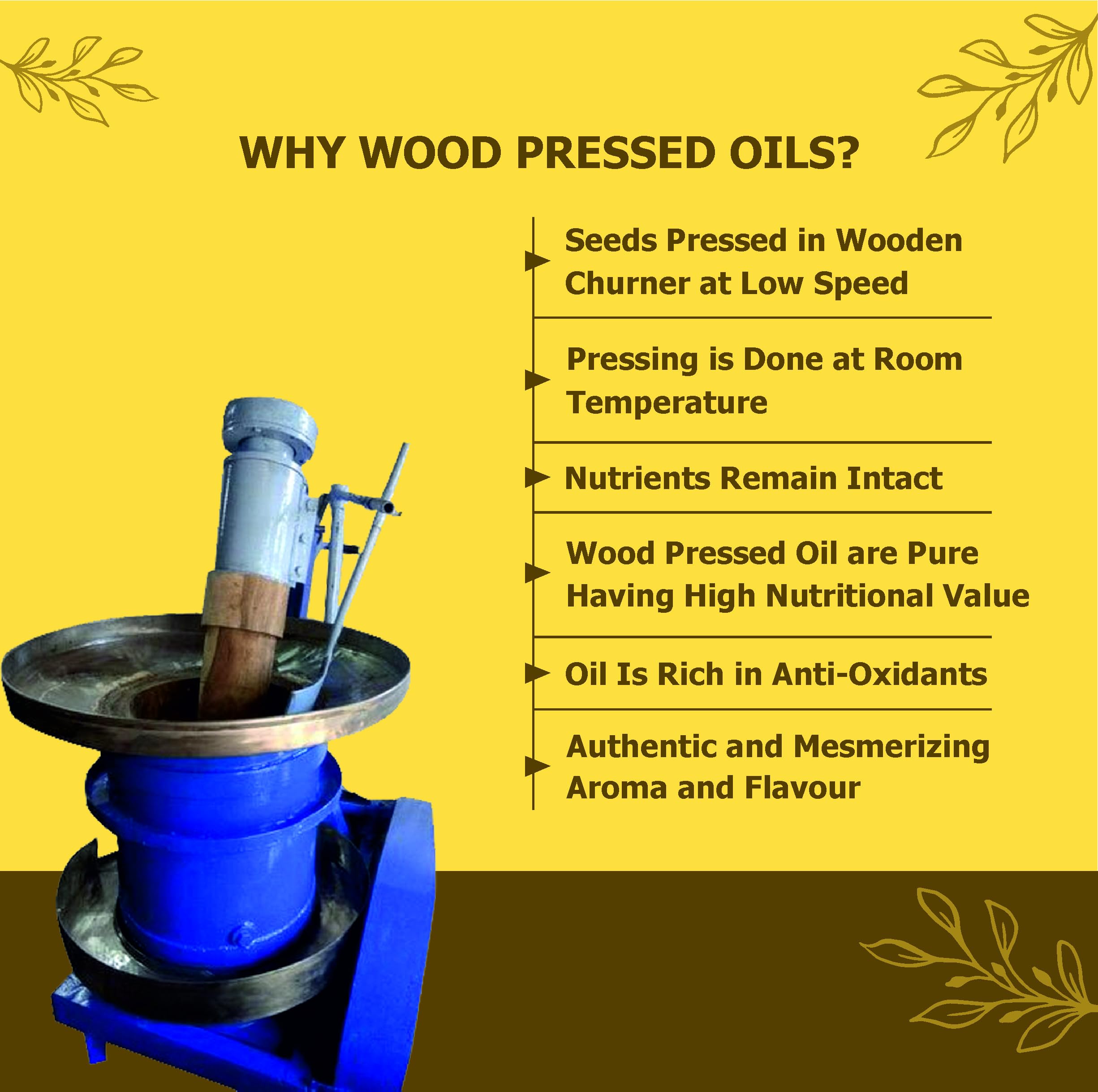 Wood Pressed Black Mustard Oil