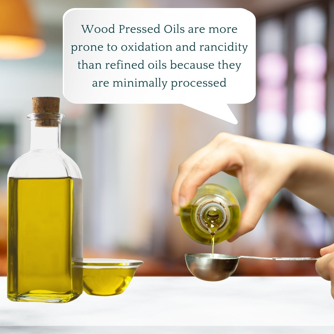 Maximise Freshness and Shelf Life of Wood Pressed Oils with Proper Storage Techniques