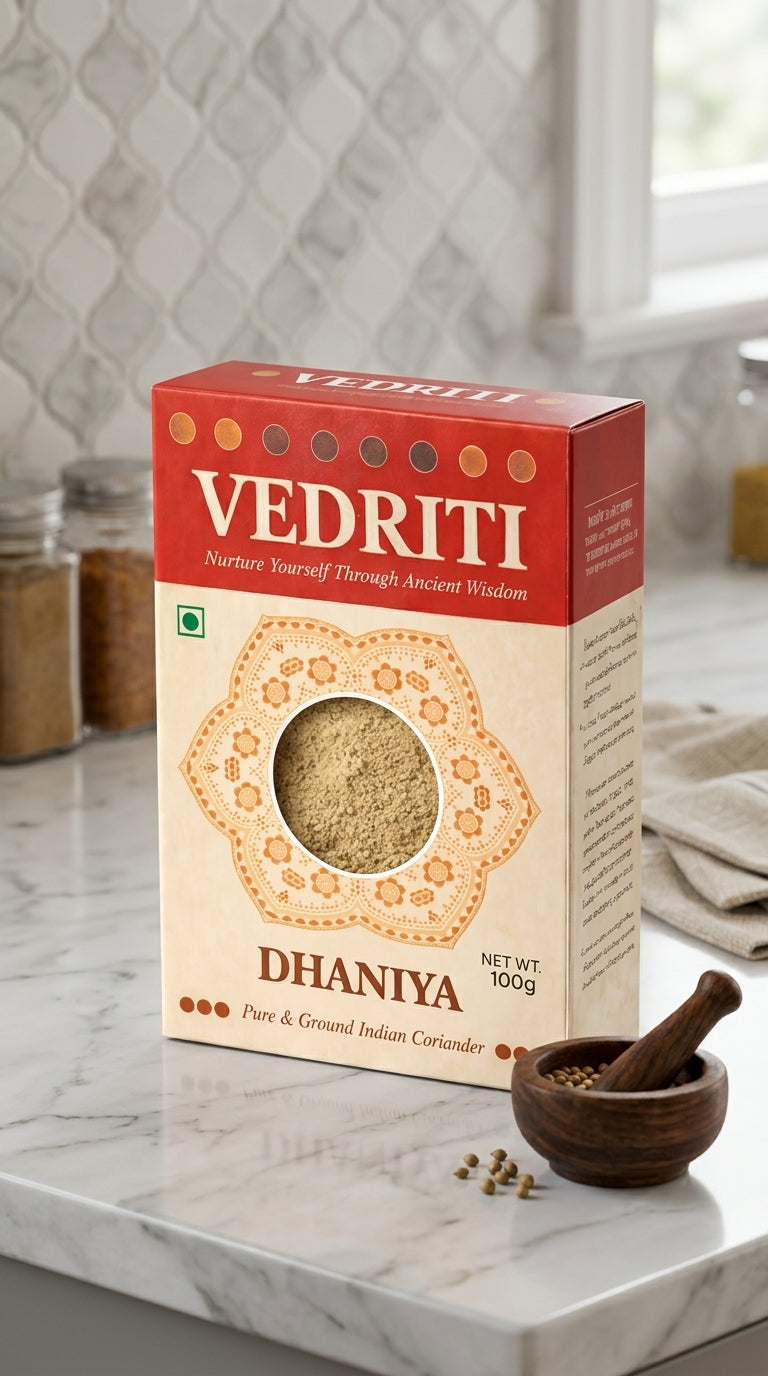 Vedriti Dhaniya Powder – Pure & Ground Indian Coriander