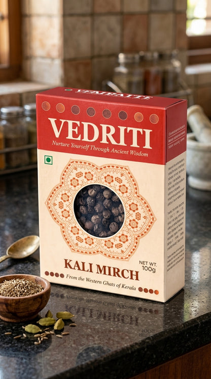 Vedriti Kali Mirch – Premium Whole Black Pepper