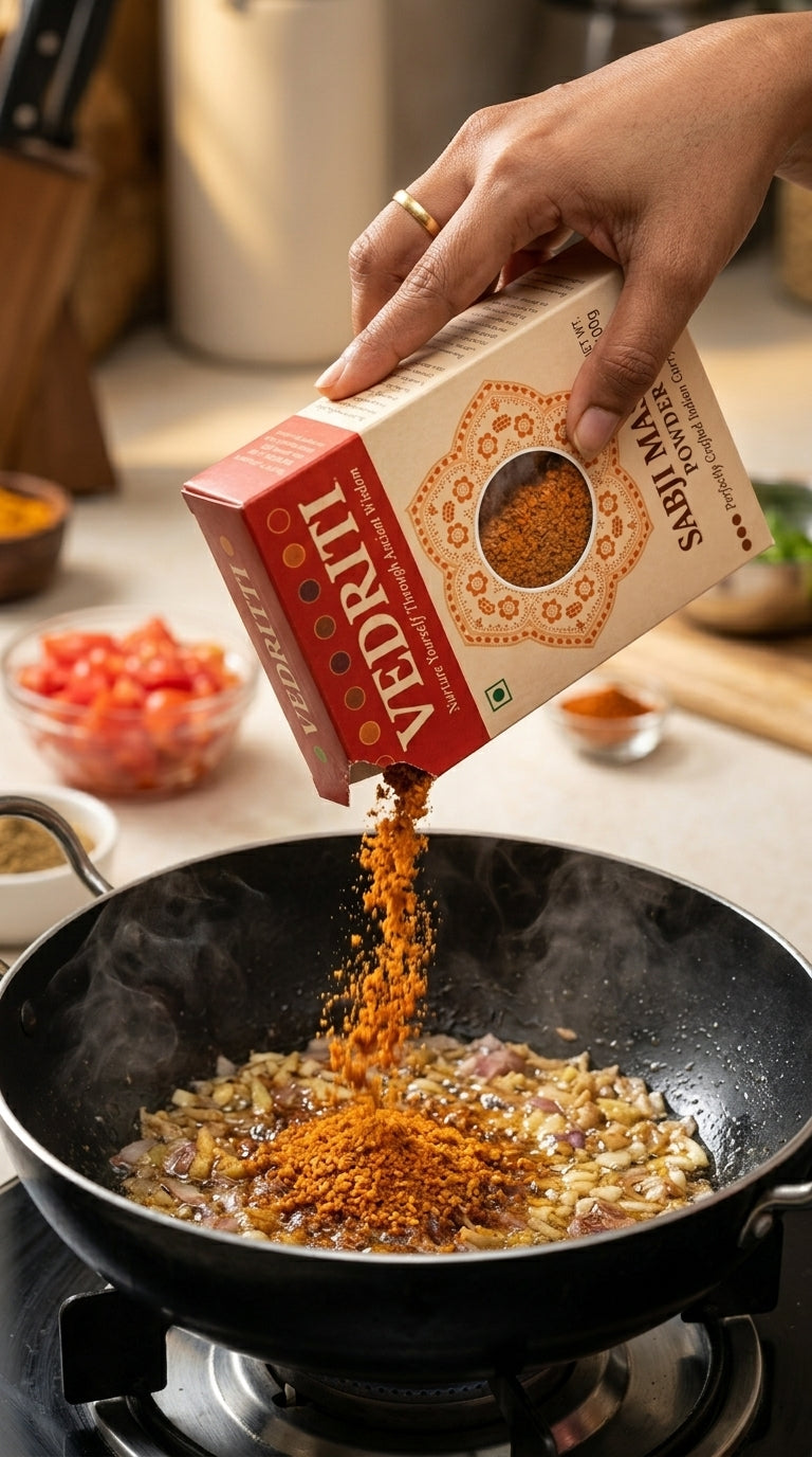 Vedriti Sabji Masala Powder – Authentic Indian Vegetable Spice Blend