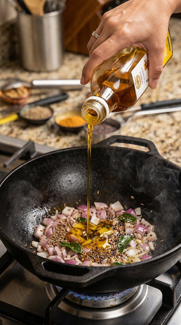 Vedriti Yellow Mustard Oil (Wood Pressed)