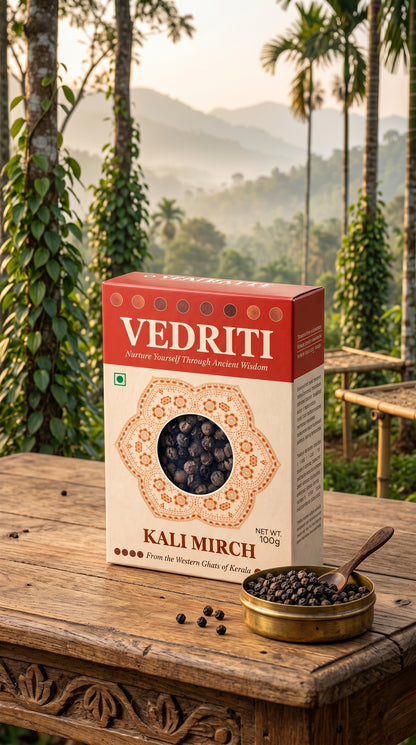 Vedriti Kali Mirch – Premium Whole Black Pepper