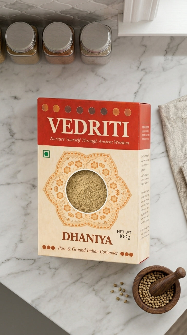 Vedriti Dhaniya Powder – Pure & Ground Indian Coriander