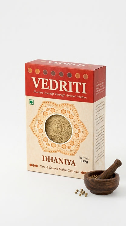 Vedriti Dhaniya Powder – Pure & Ground Indian Coriander