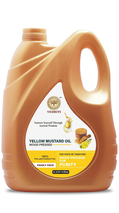 Vedriti Yellow Mustard Oil (Wood Pressed)