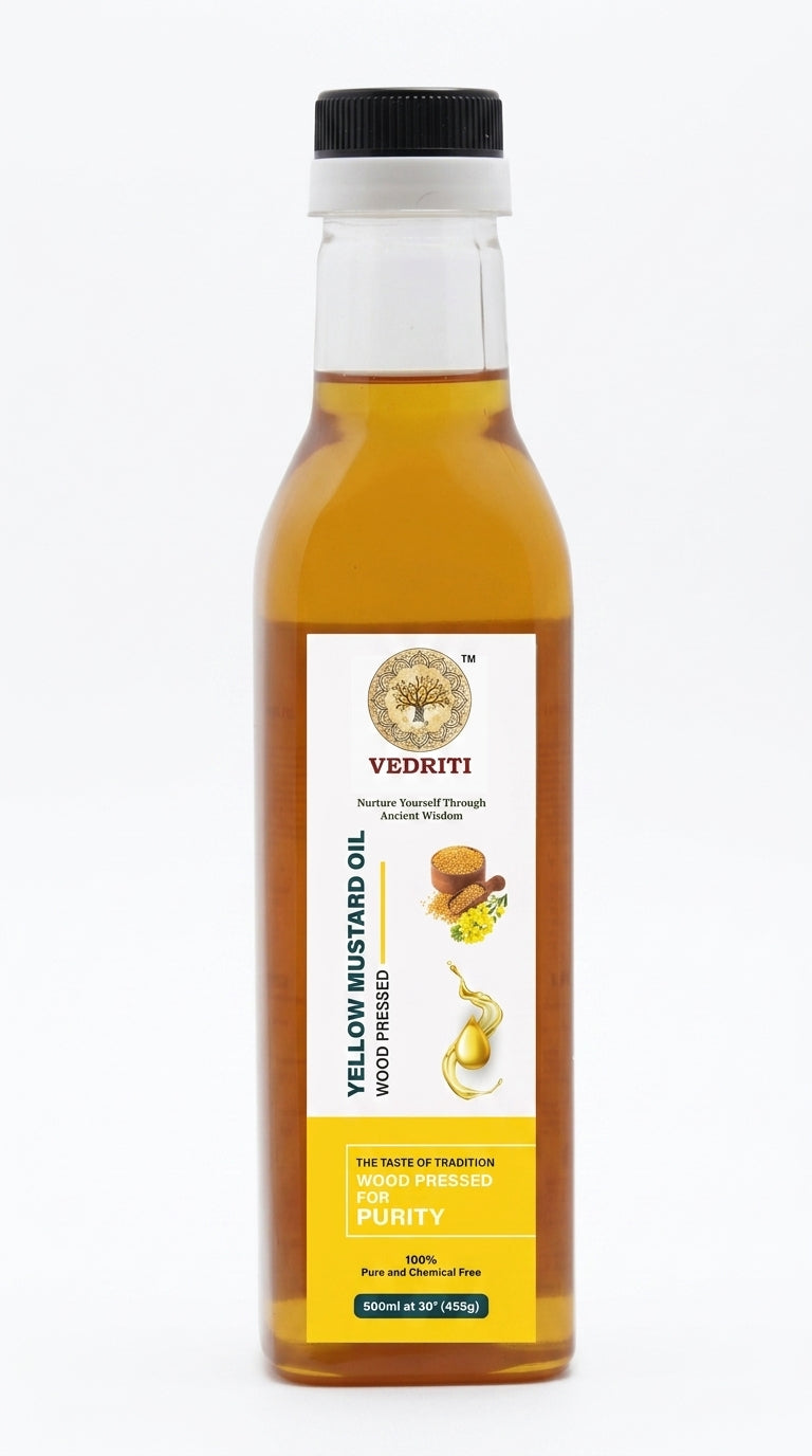Vedriti Yellow Mustard Oil (Wood Pressed)