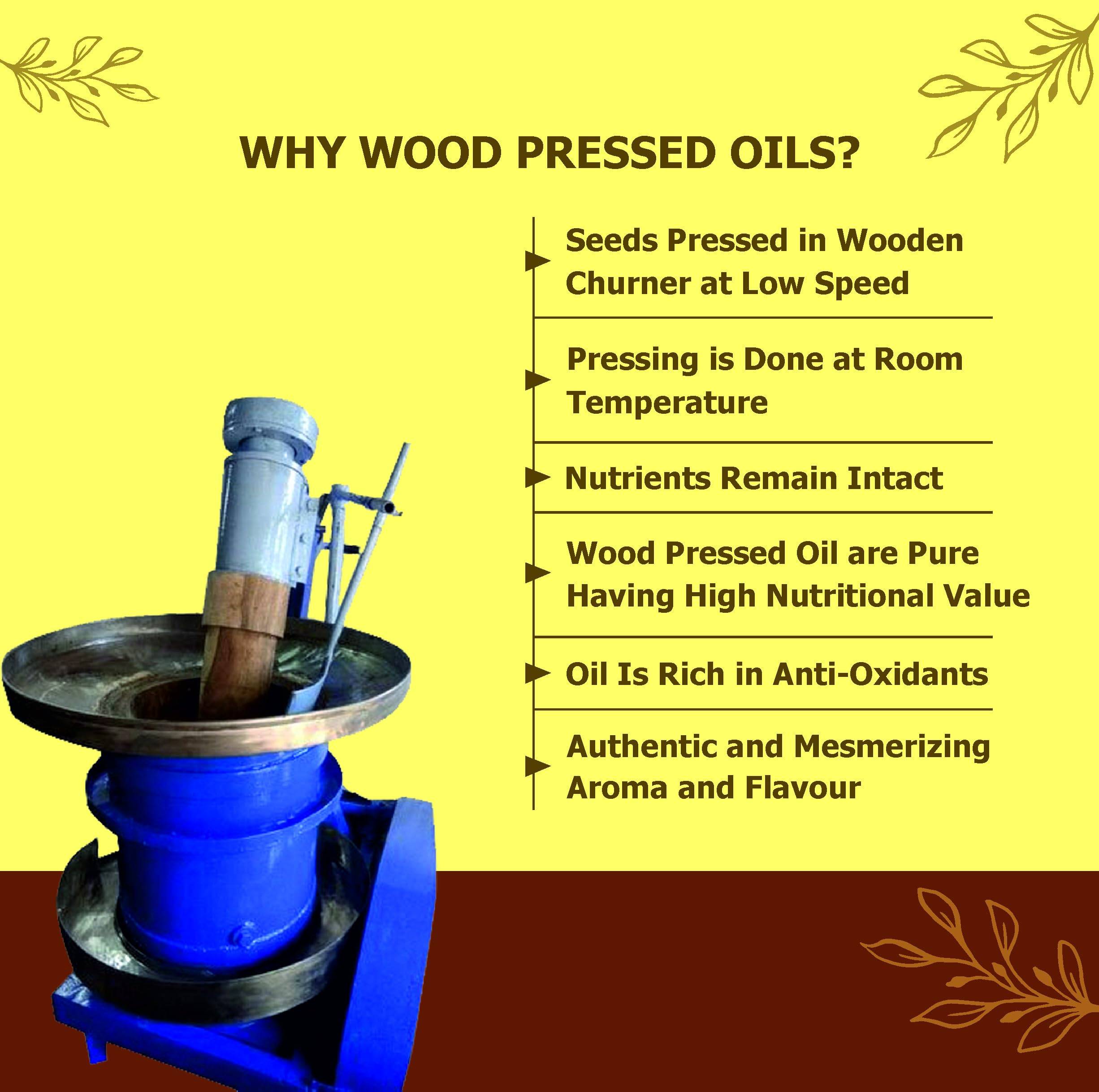 Wood Pressed Yellow Mustard Oil