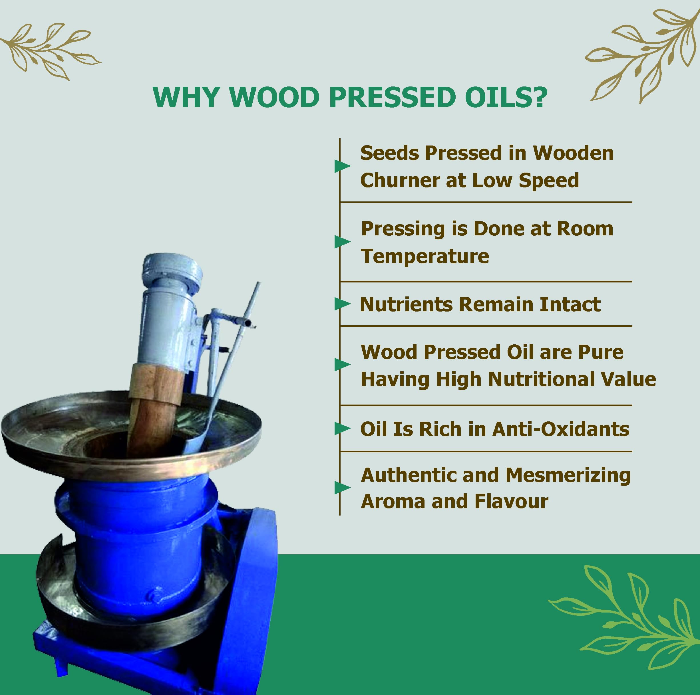 Wood Pressed Coconut Oil