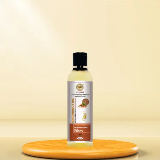 Groundnut oil 200ml Front.webp