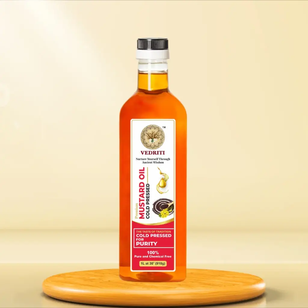 Cold Pressed Black Mustard Oil 1L